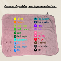 Plaid personnalise 3 